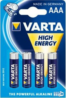 Varta Lr03 Aaa Alcalines X 4 - Batterij - Main picture