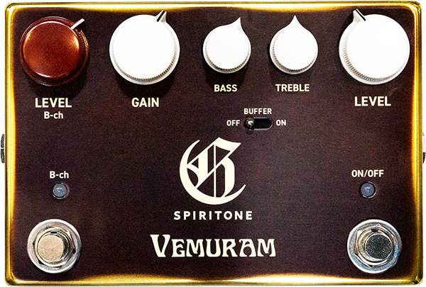 Vemuram Spiritone Char Signature - Overdrive/Distortion/fuzz effectpedaal - Main picture