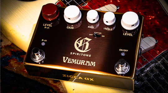 Vemuram Spiritone Char Signature - Overdrive/Distortion/fuzz effectpedaal - Variation 1