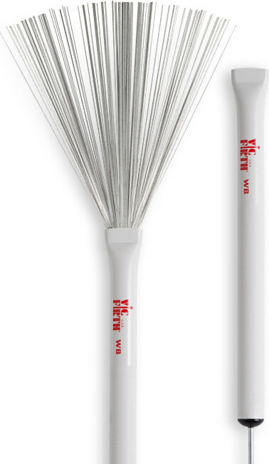 Vic Firth Wire Brush Wb White Metal - Drumborstel - Main picture