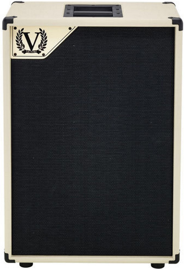 Victory Amplification V212vc 2x12 130w 16-ohms Cream - Elektrische gitaar speakerkast - Main picture