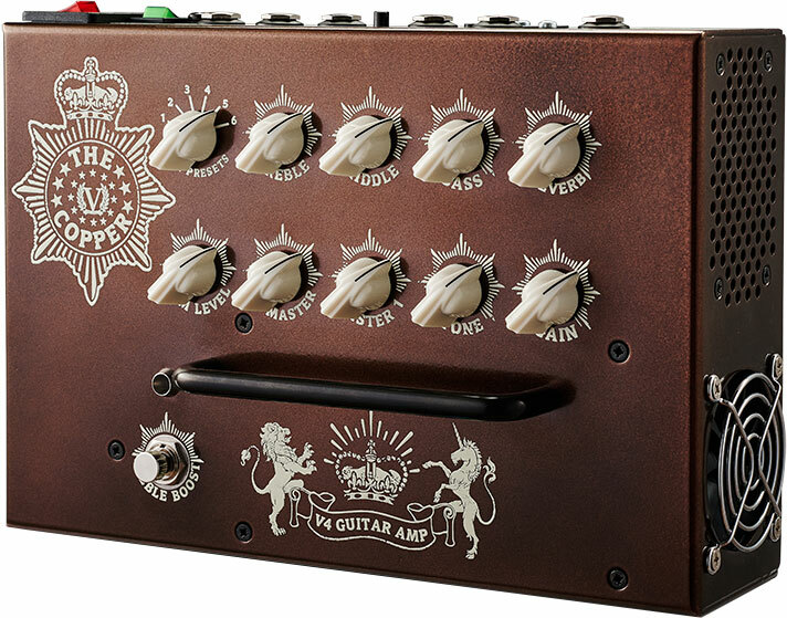 Victory Amplification V4 The Copper Guitar Amp 180w@4-ohm - Gitaarversterker top - Main picture