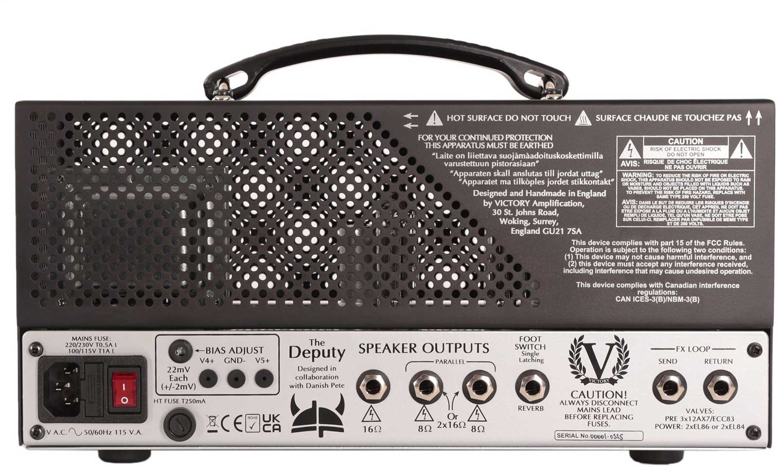 Victory Amplification The Deputy Lunch Box Head 25w El86/el84 - Gitaarversterker top - Variation 1