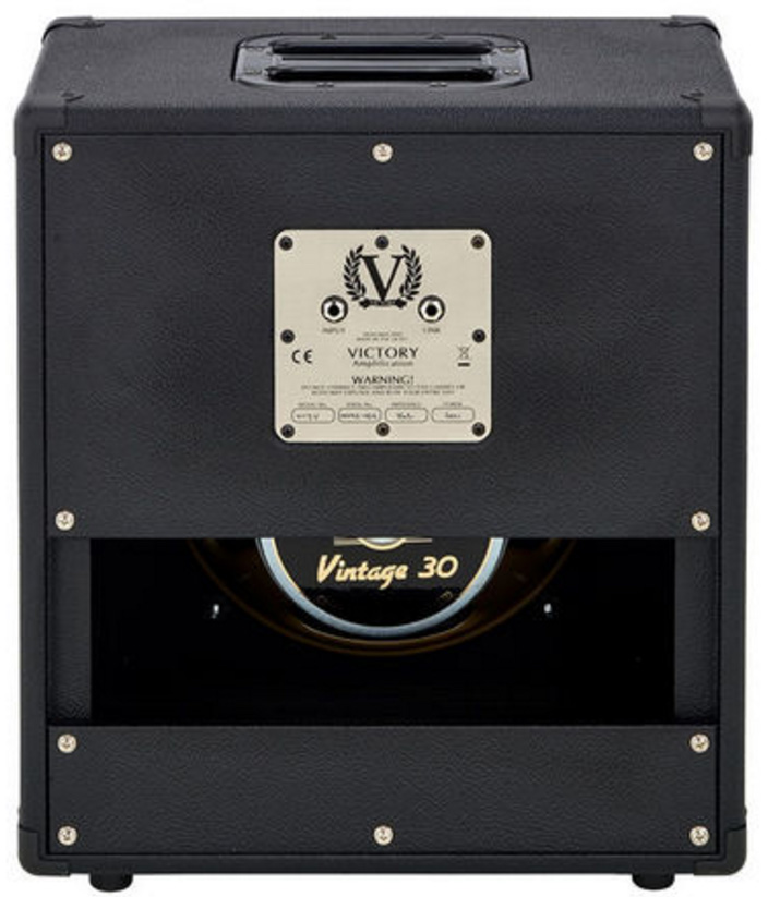 Victory Amplification V112v 1x12 60w 16-ohms Black - Elektrische gitaar speakerkast - Variation 1