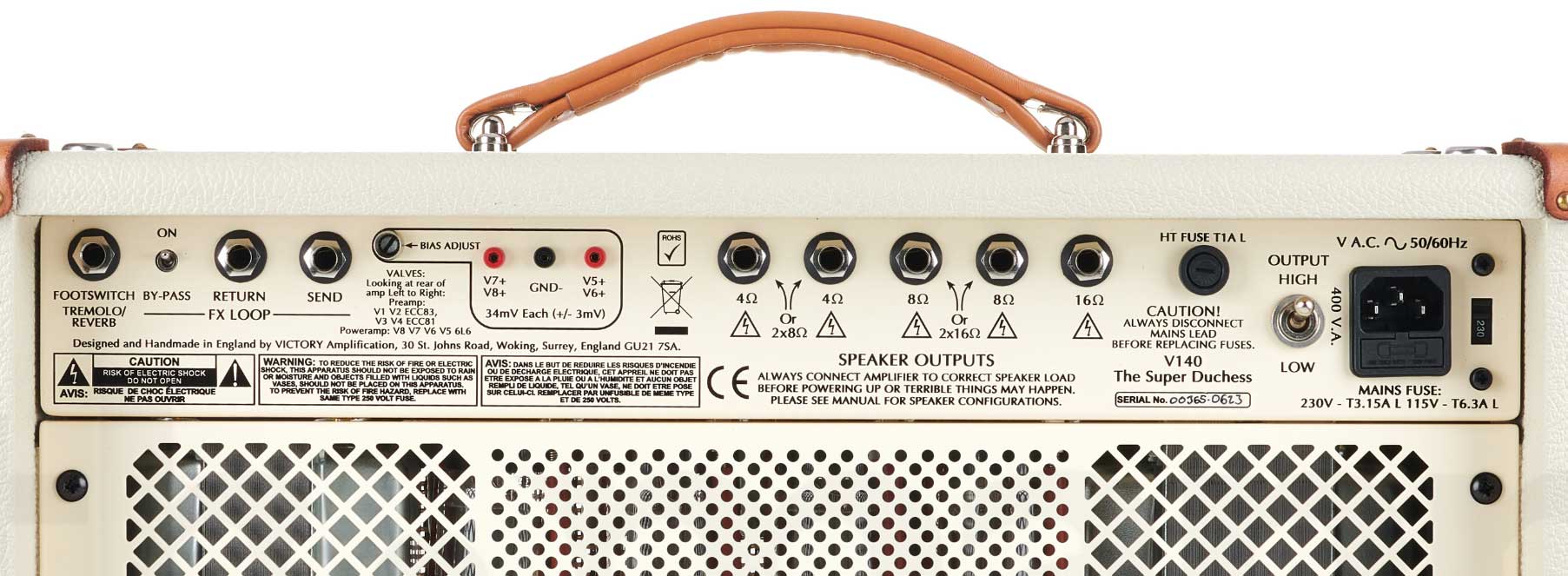 Victory Amplification V140 Super Duchess Head 96w 6l6 - Gitaarversterker top - Variation 3