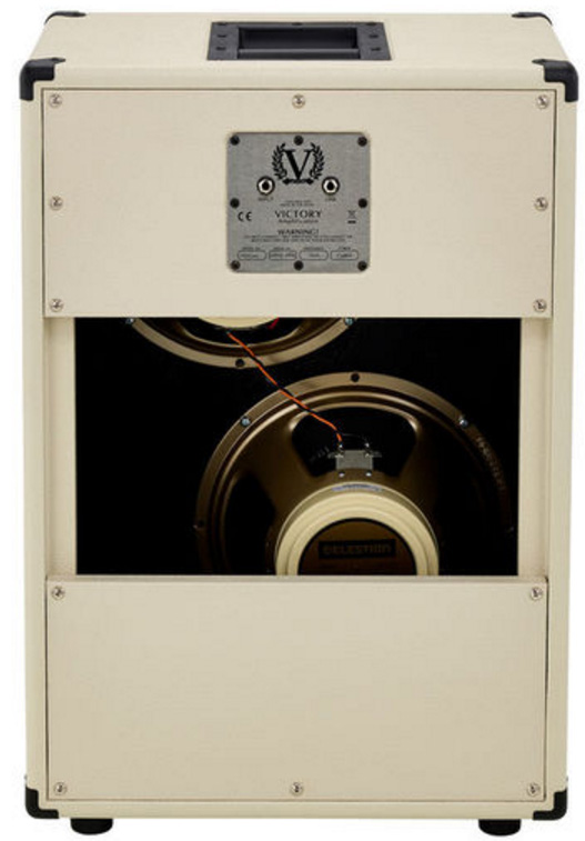 Victory Amplification V212vc 2x12 130w 16-ohms Cream - Elektrische gitaar speakerkast - Variation 1