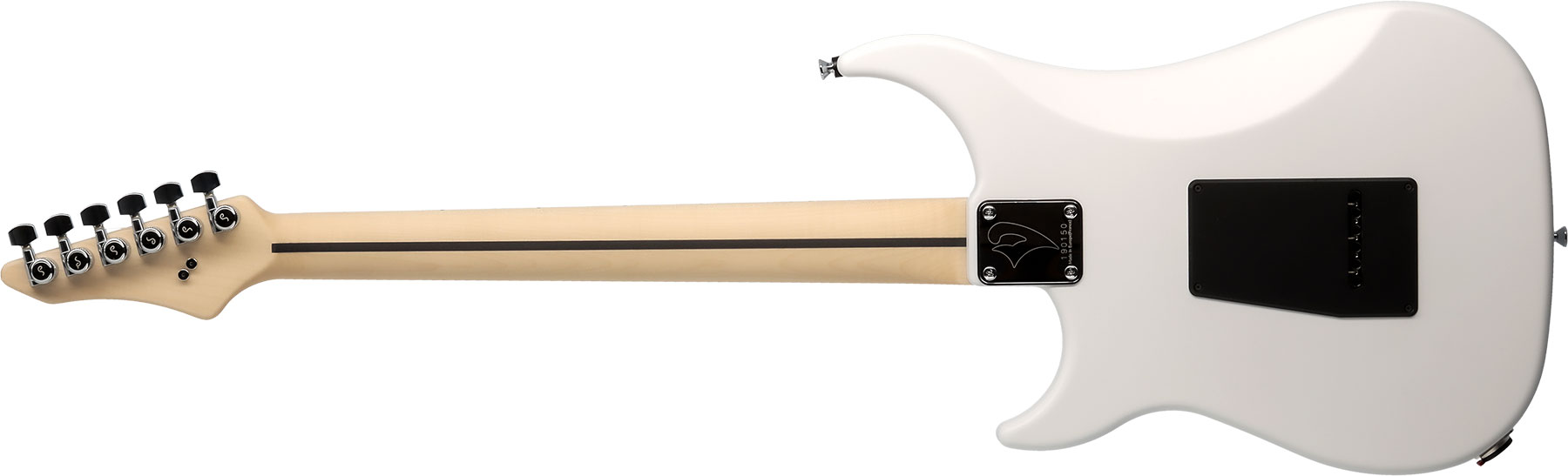 Vigier Excalibur Indus Hh Trem Mn - White - Guitarra eléctrica de doble corte. - Variation 1