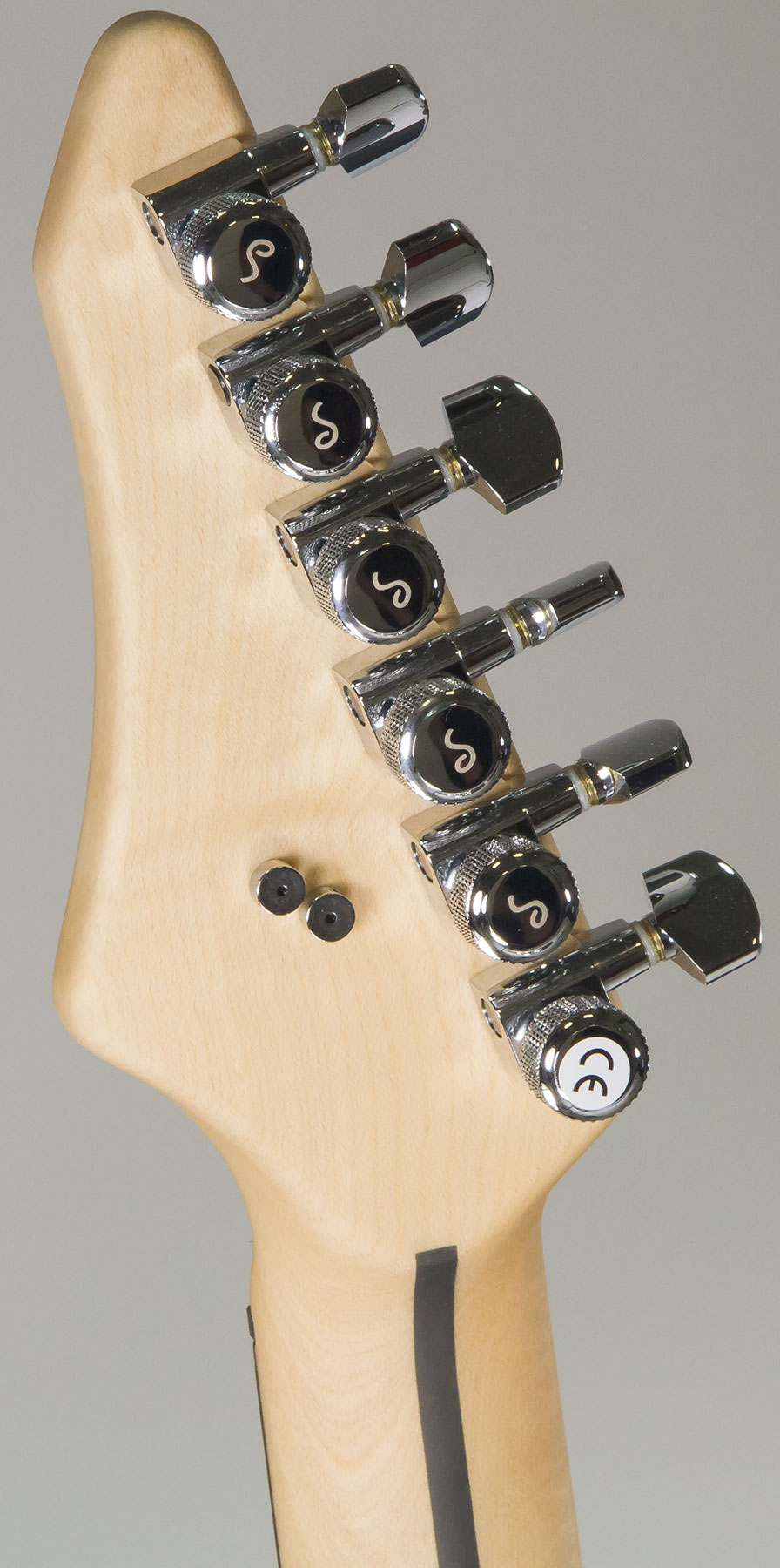 Vigier Excalibur Indus Hh Trem Rw - Textured Black - Guitarra eléctrica de doble corte. - Variation 5