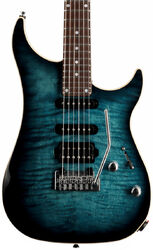 Elektrische gitaar in str-vorm Vigier                         Excalibur Ultra Blues (HSS, Trem, RW) - Mysterious blue