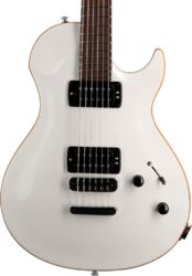 Enkel gesneden elektrische gitaar Vigier                         G.V. Rock - pearl white