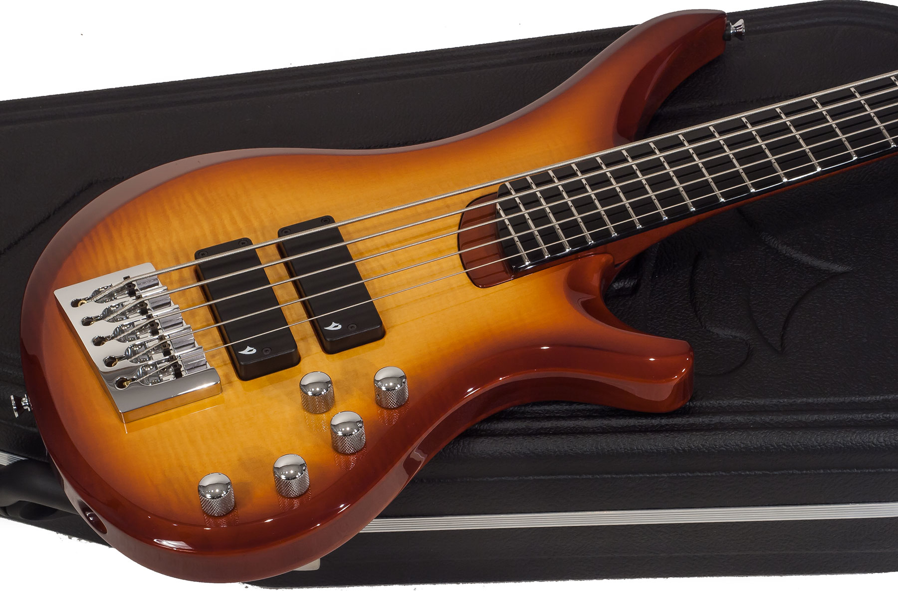 Vigier Passion Iv 5-cordes Active Phe - Amber - Solid body elektrische bas - Variation 1