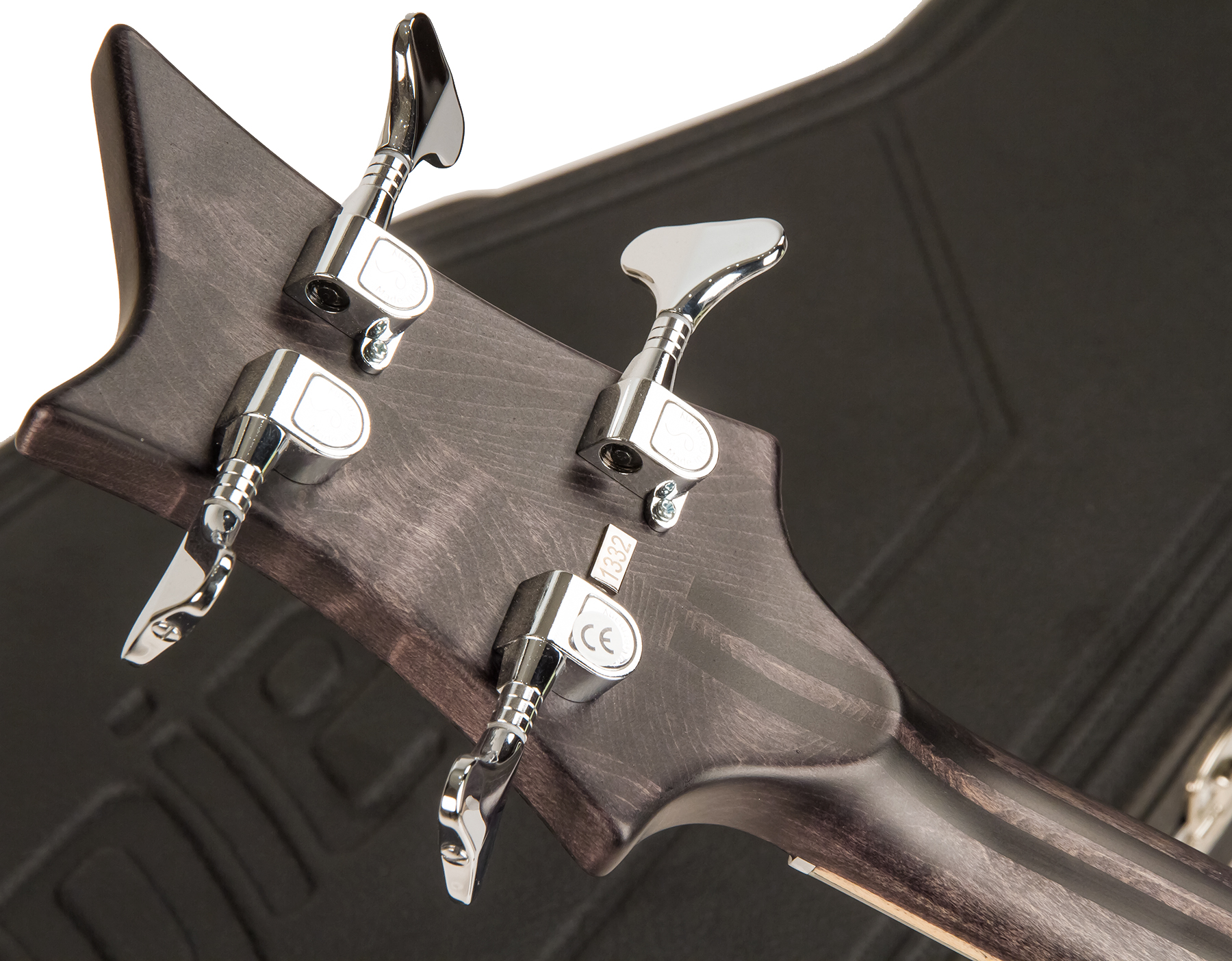 Vigier Passion Iv Fretless Imetal Active Dm +etui - Black Diamond - Solid body elektrische bas - Variation 6