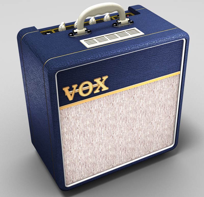 Vox Ac4c1 - Blue - Combo voor elektrische gitaar - Variation 1