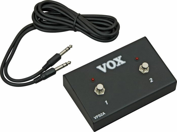 Vox Vfs-2a Dual Footswitch With Led Pour Valve Reactor & Ac Custom - Voetschakelaar voor versterker - Main picture
