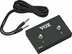 Voetschakelaar voor versterker Vox VFS-2A Dual Footswitch With LED