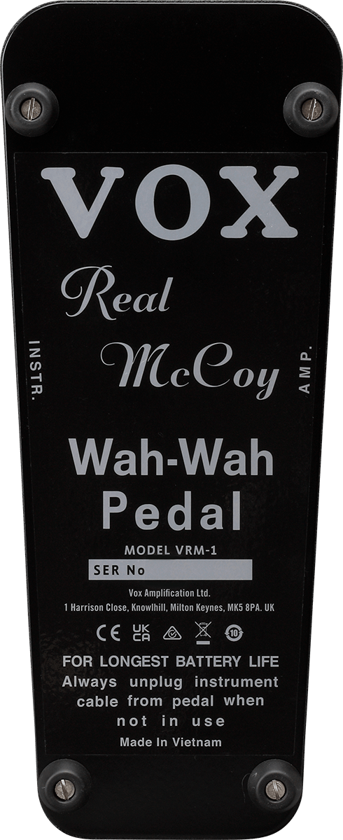 Vox Vrm-1 Real Mccoy Wah Pedal - Wah/filter effectpedaal - Variation 2