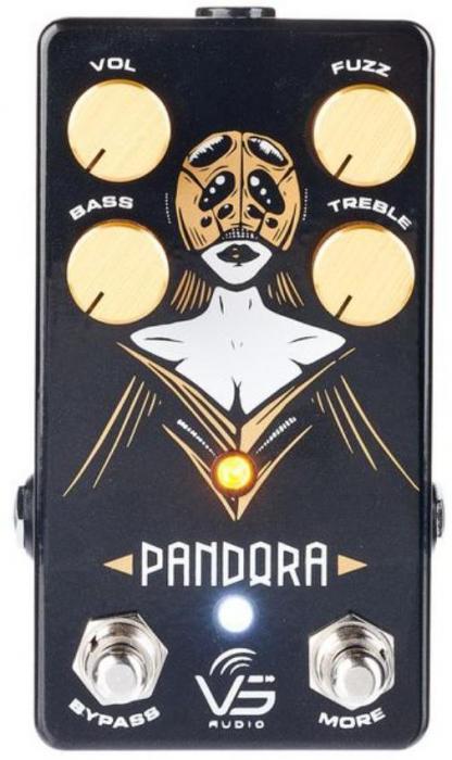 Overdrive/distortion/fuzz effectpedaal Vs audio Pandora Fuzz