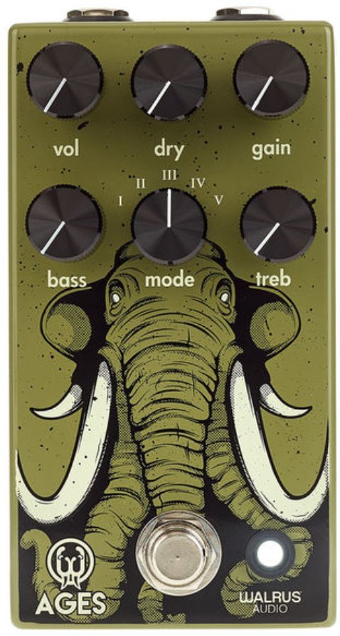 Walrus Ages Five-state Overdrive - Overdrive/Distortion/fuzz effectpedaal - Main picture