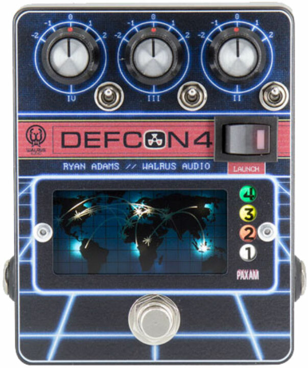 Walrus Defcon4 Preamp  Eq Boost - Volume/boost/expression effect pedaal - Main picture