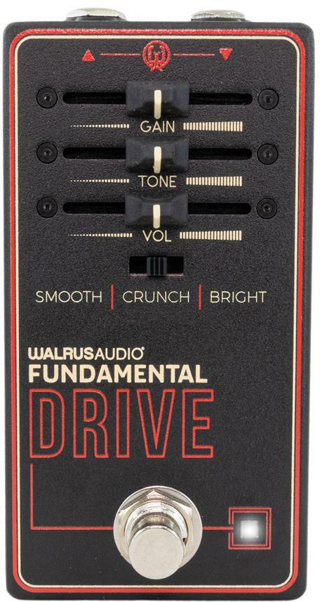 Walrus Fundamental Drive - Overdrive/Distortion/fuzz effectpedaal - Main picture