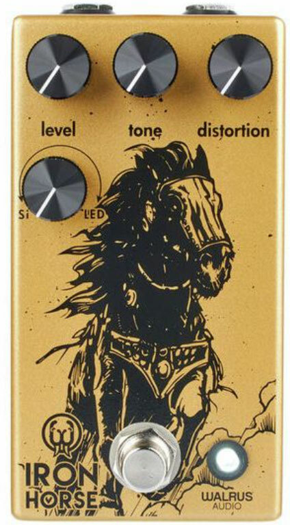 Walrus Iron Horse Lm308 Distortion V3 - Overdrive/Distortion/fuzz effectpedaal - Main picture