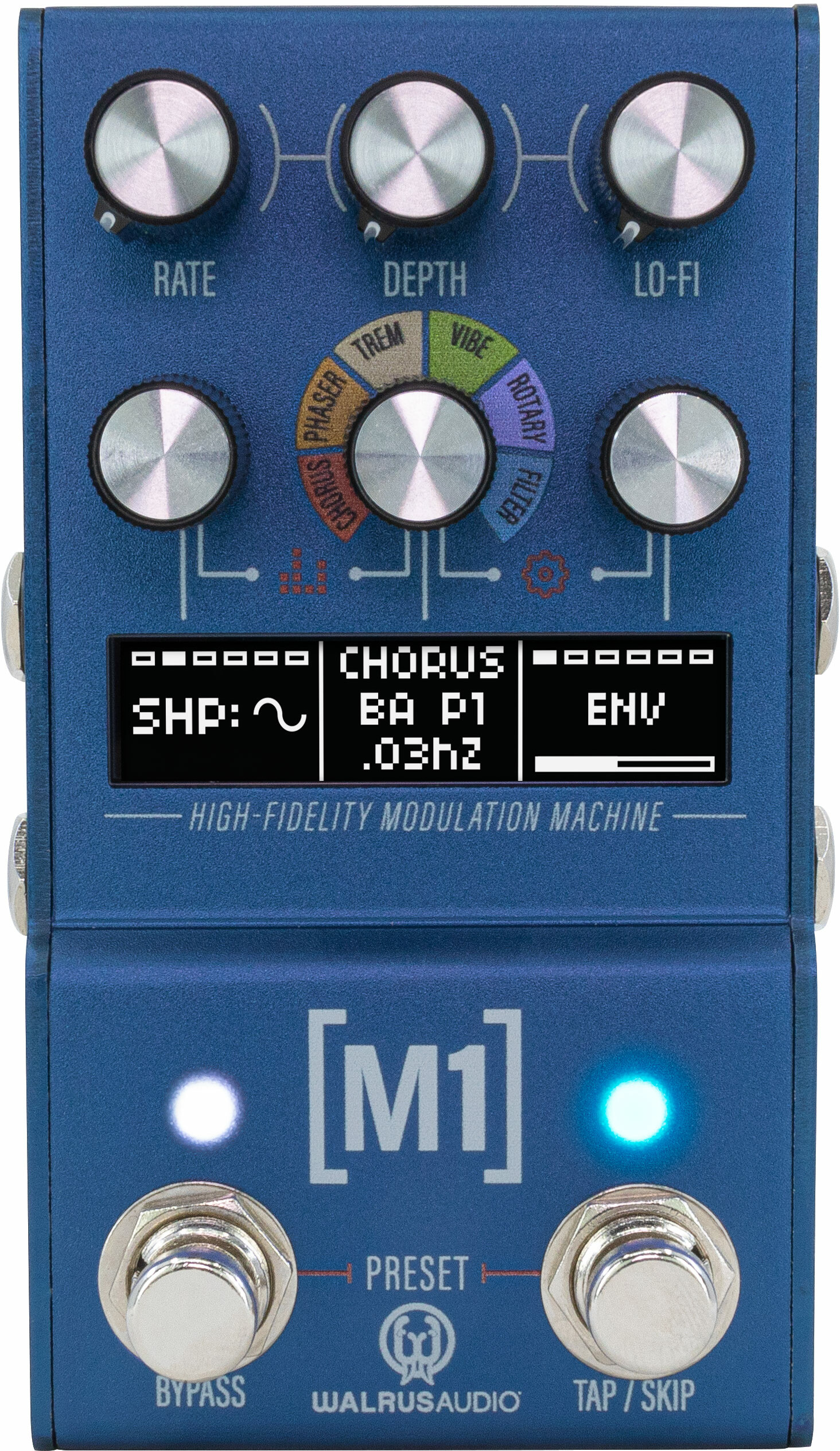 Walrus Audio Mako M1 Mkii - Modulation/chorus/flanger/phaser en tremolo effect pedaal - Main picture