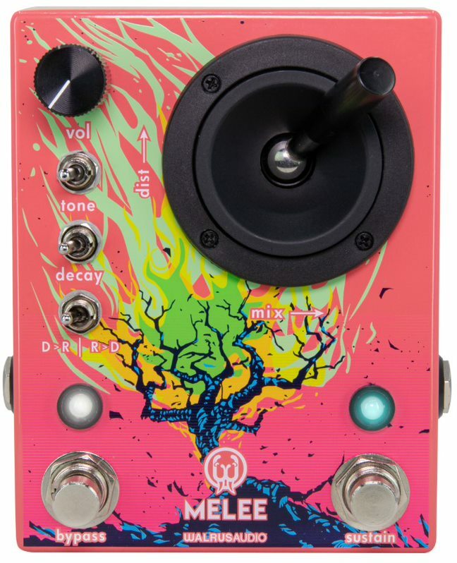 Walrus Melee Reverb/distortion Fx Pedal - Reverb/delay/echo effect pedaal - Main picture