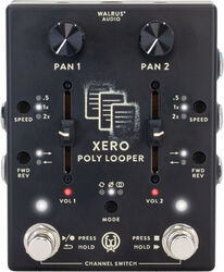 Looper effect pedaal Walrus audio Xero Poly Looper Black