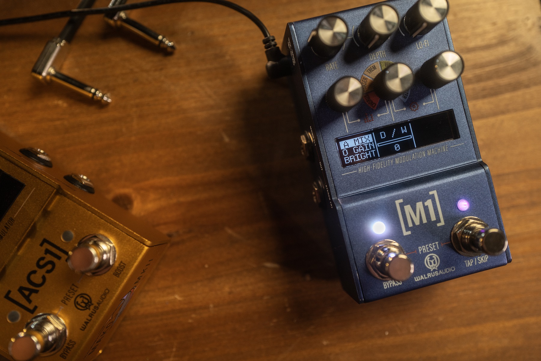 Walrus Audio Mako M1 Mkii - Modulation/chorus/flanger/phaser en tremolo effect pedaal - Variation 4