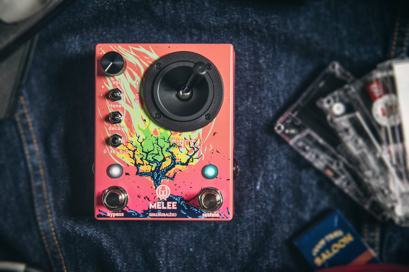 Walrus Melee Reverb/distortion Fx Pedal - Reverb/delay/echo effect pedaal - Variation 3