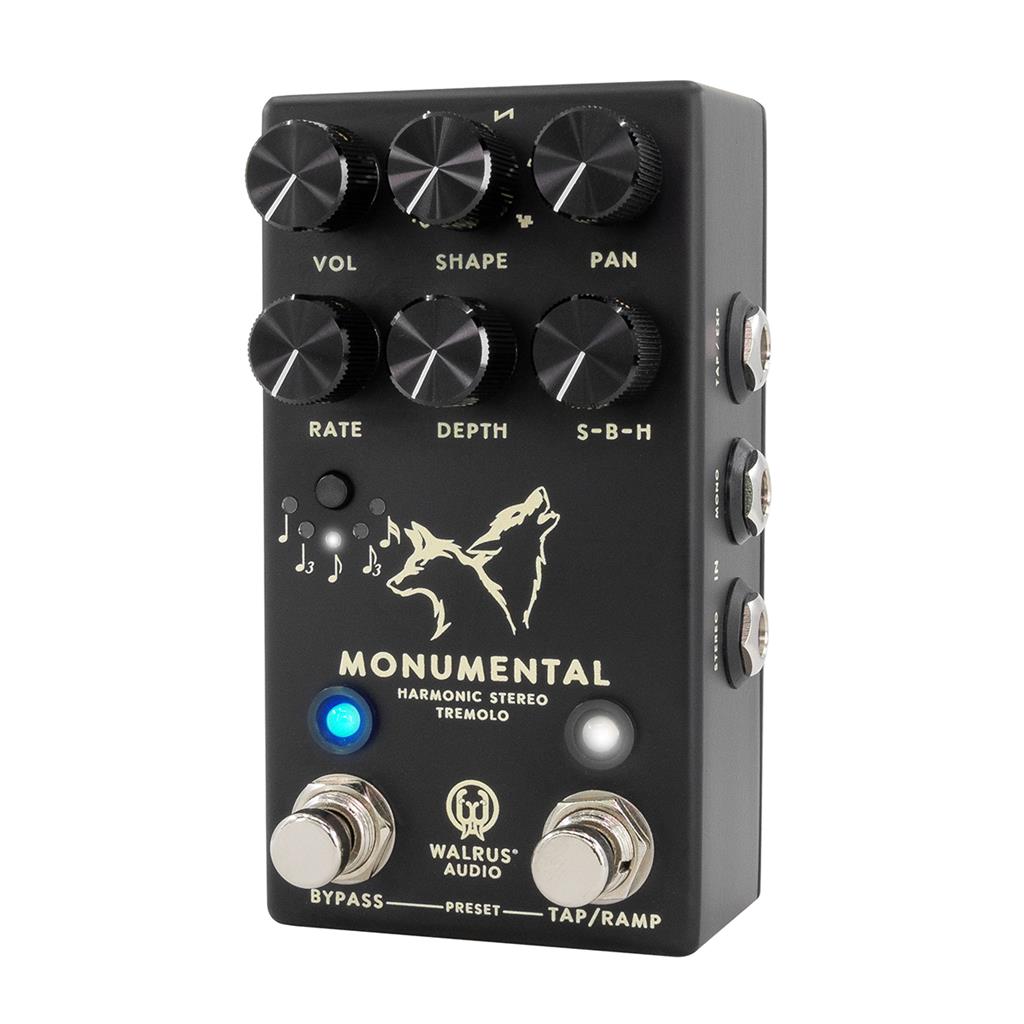 Walrus Monumental Tremolo Black - Modulation/chorus/flanger/phaser en tremolo effect pedaal - Variation 2