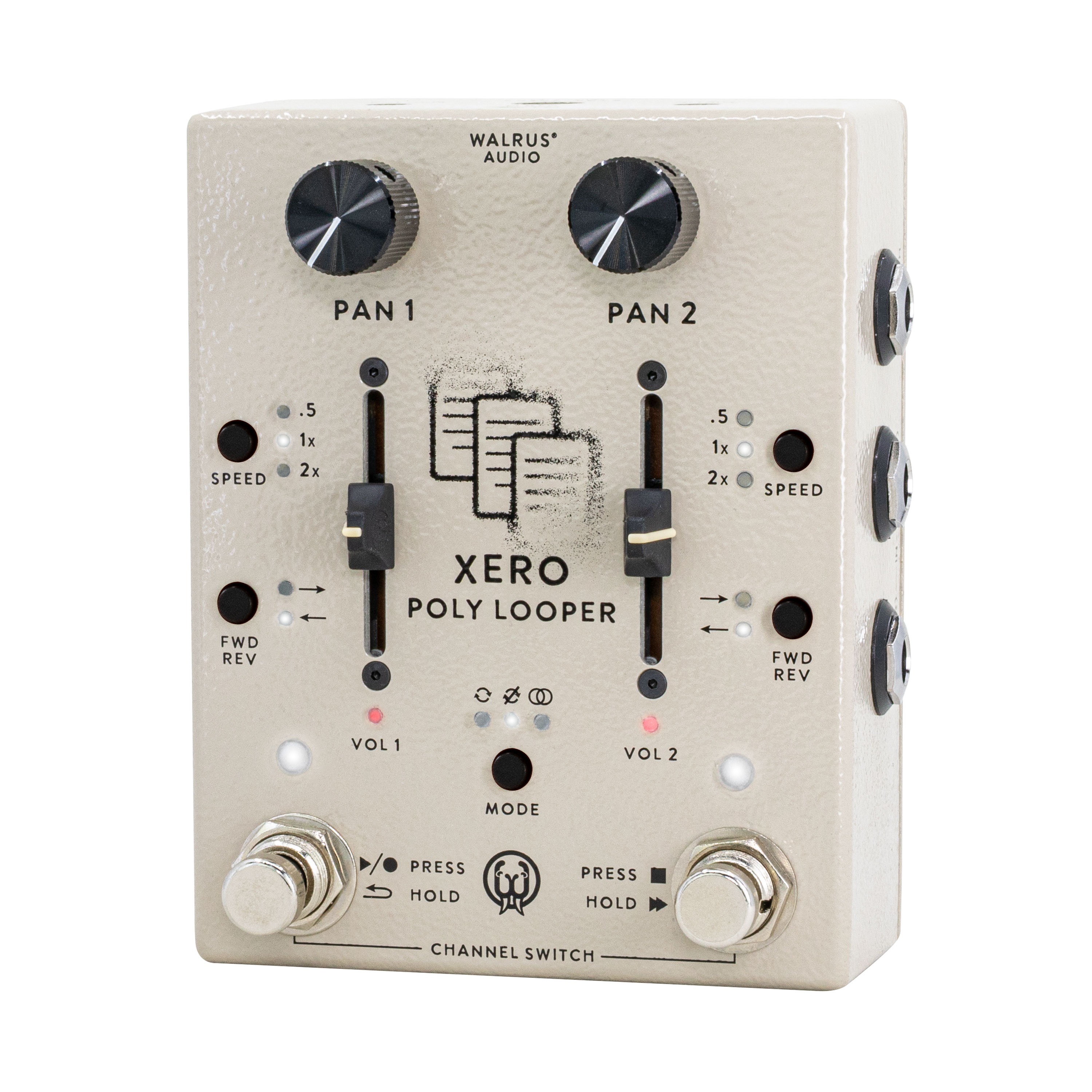 Walrus Audio Xero Poly Looper Cream - Looper effect pedaal - Variation 3