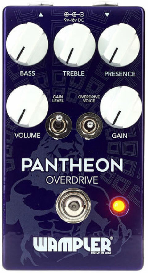 Wampler Pantheon Overdrive - Overdrive/Distortion/fuzz effectpedaal - Main picture
