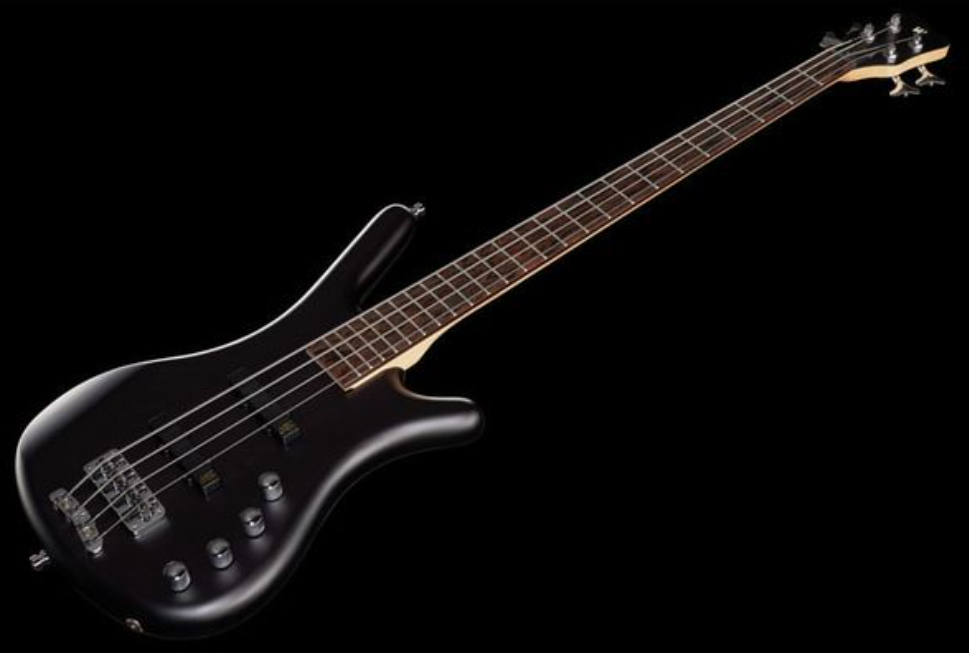 Warwick Corvette Basic 4c Rockbass Active Wen - Nirvana Black Satin - Solid body elektrische bas - Variation 2