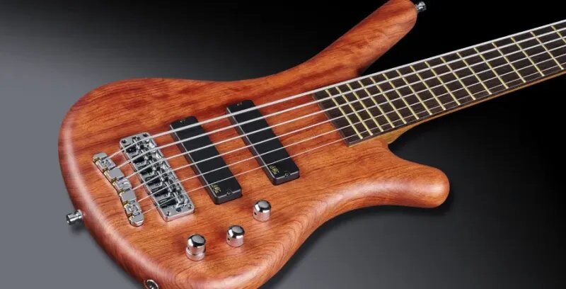 Warwick Corvette Bubinga 6c Pro Gps Teambuilt Active Wen - Natural Transparent Satin - Solid body elektrische bas - Variation 2
