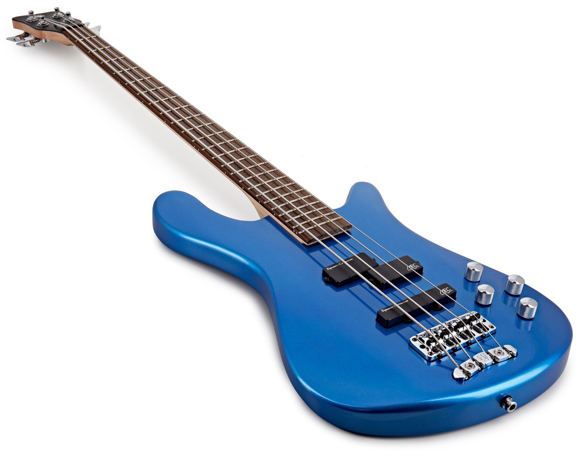 Warwick Streamer Lx4 Rockbass Active Wen - Solid Blue Metallic - Solid body elektrische bas - Variation 2