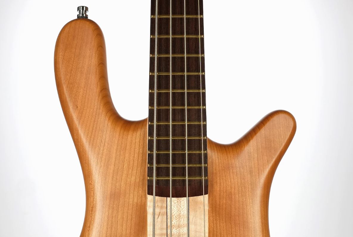 Warwick Streamer Stage 1 Teambuilt Pro Series - Natural Transparent Satin - Solid body elektrische bas - Variation 2