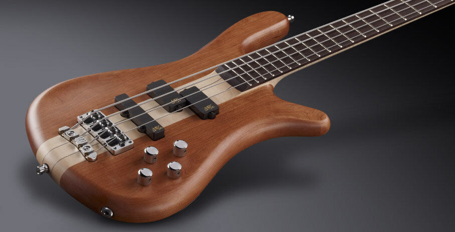 Warwick Streamer Stage 1 Teambuilt Pro Series - Natural Transparent Satin - Solid body elektrische bas - Variation 5