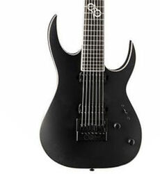 7-snarige elektrische gitaar Washburn                       PX-SOLAR17DLX Parallaxe - Carbon black