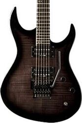 Elektrische gitaar in str-vorm Washburn                       XMPRO2FR - Flame black burst