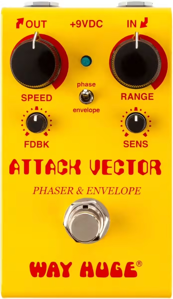 Way Huge Smalls Attack Vector Phaser & Envelope Wm92 - Modulation/chorus/flanger/phaser en tremolo effect pedaal - Main picture