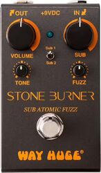 Overdrive/distortion/fuzz effectpedaal Way huge Smalls Stone Burner Sub Atomic Fuzz WM81