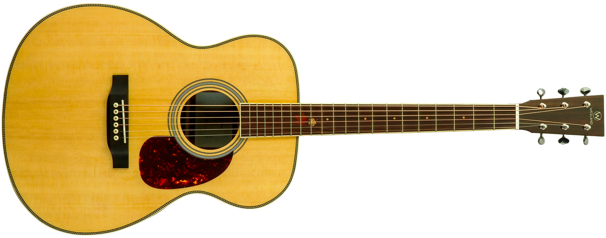Wesland Om800-nat - Natural - Folk gitaar - Main picture