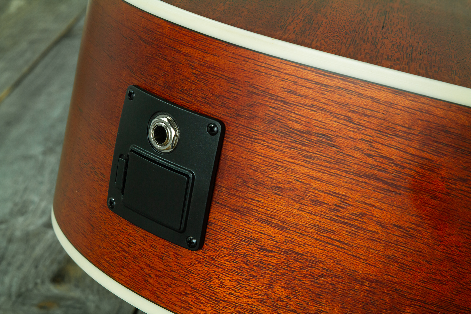 Wesland Dr300-ce-nat Dreadnought Cw Epicea Acajou Tec - Natural - Folk gitaar - Variation 15
