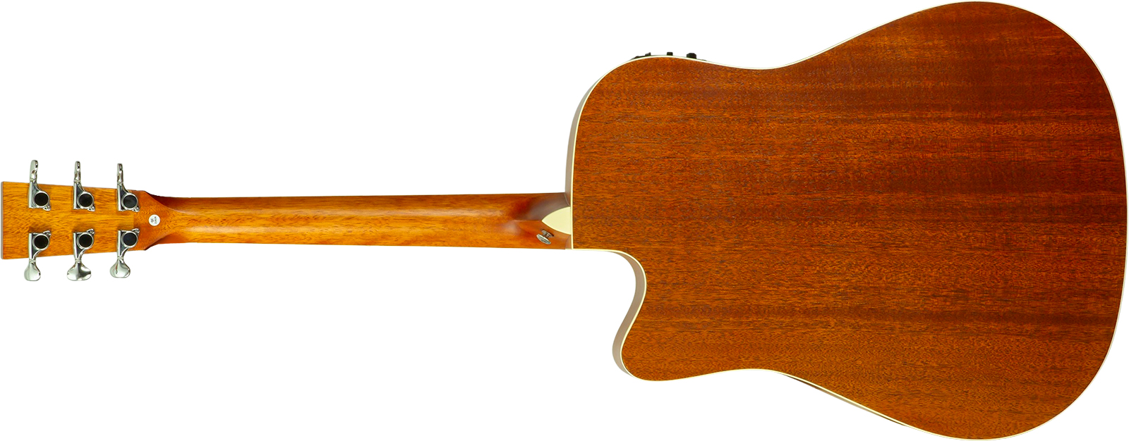 Wesland Dr300-ce-nat Dreadnought Cw Epicea Acajou Tec - Natural - Folk gitaar - Variation 1