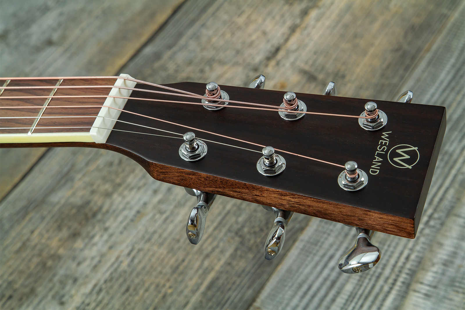 Wesland Dr500-ce-nat Dreadnought Cw Epicea Palissandre Rw - Natural - Folk gitaar - Variation 6