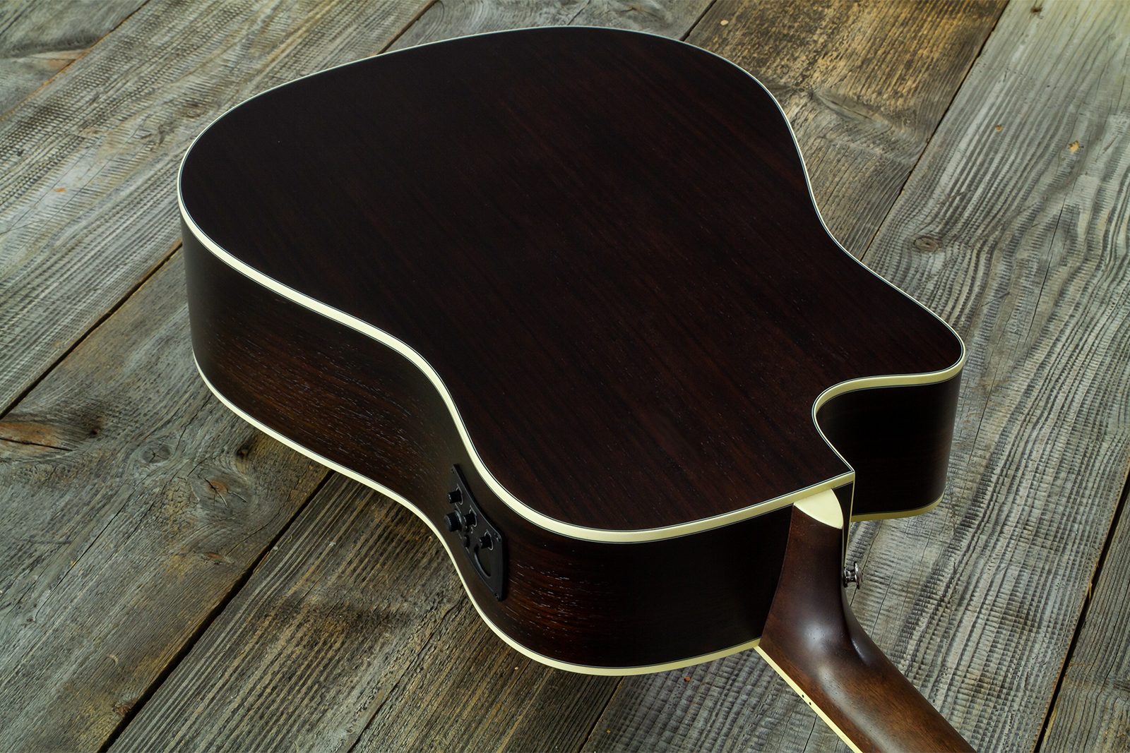 Wesland Dr500-ce-nat Dreadnought Cw Epicea Palissandre Rw - Natural - Folk gitaar - Variation 7