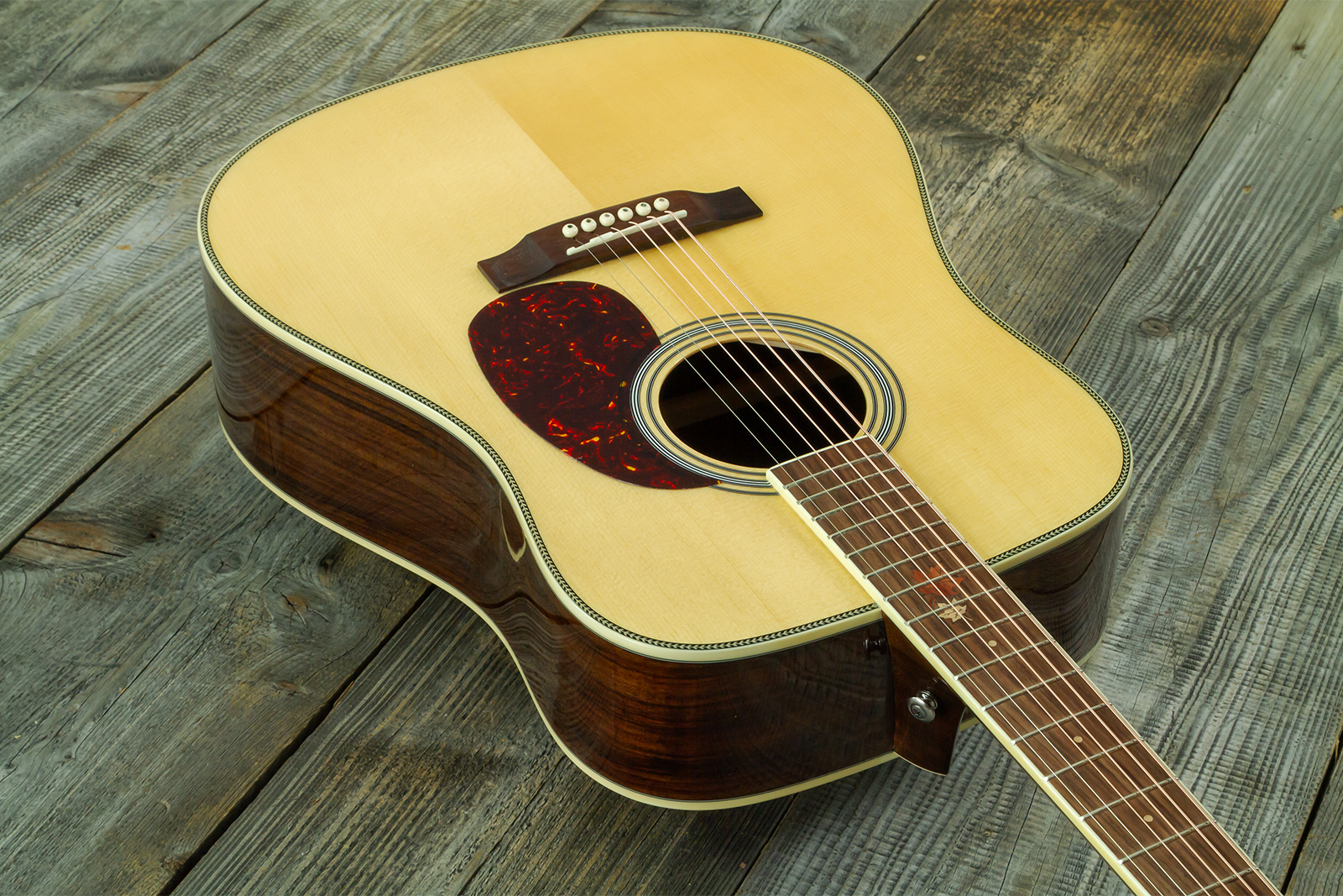 Wesland Dr800-nat Dreadnought Epicea Palissandre Rw - Natural - Folk gitaar - Variation 3