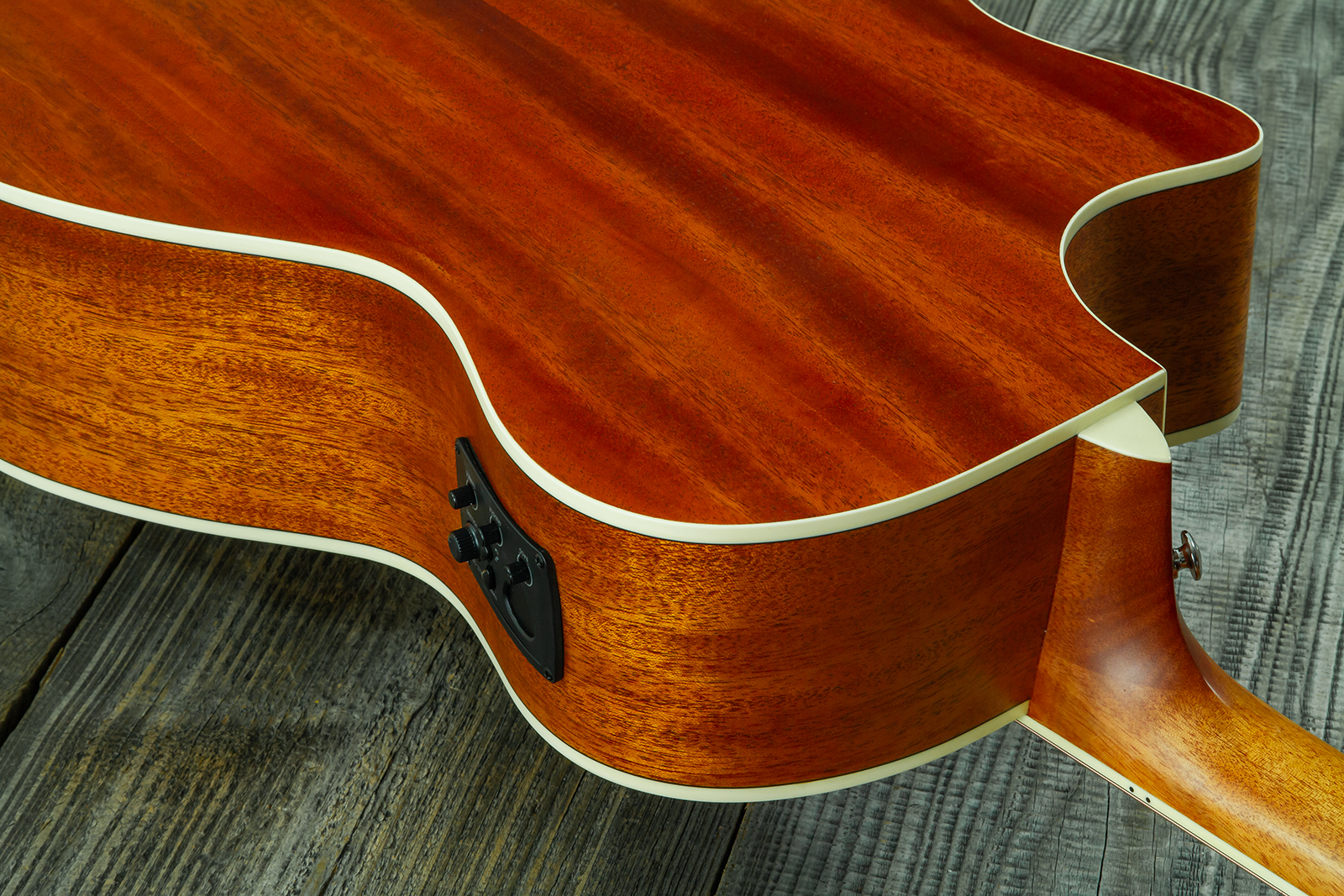 Wesland Om300-ce-nat Orchestra Cw Epicea Acajou Tec - Natural - Folk gitaar - Variation 10