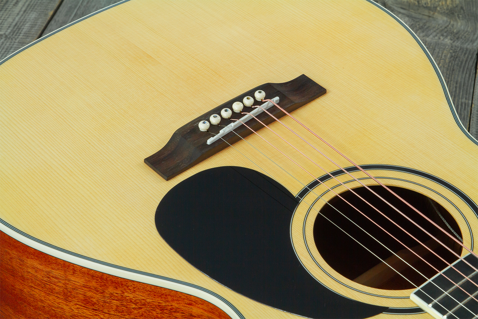 Wesland Om300-ce-nat Orchestra Cw Epicea Acajou Tec - Natural - Folk gitaar - Variation 5